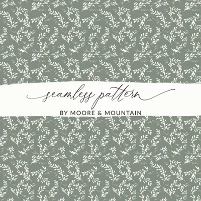 Gentle Seamless Pastel Simple Modern Boho Seamless Digital
