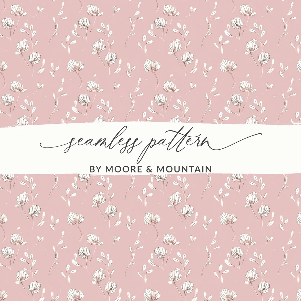 Seamless Floral Pattern by Moore & Mountain design