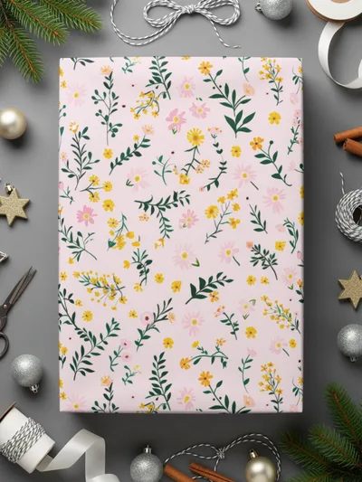 Floral Patterned Gift Wrapping Paper for Every Occasion