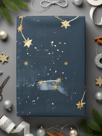 Gold Constellation Digital Paper, Navy Celestial Pattern, Stars Seamless Pattern, Galaxy Background Digital Product (133 characters) - Moore and Mountain