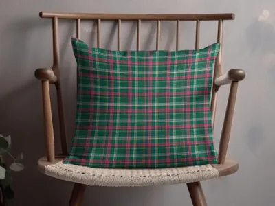Green and Pink Plaid Pattern Classic Design Checkered Digital - Moore and Mountain