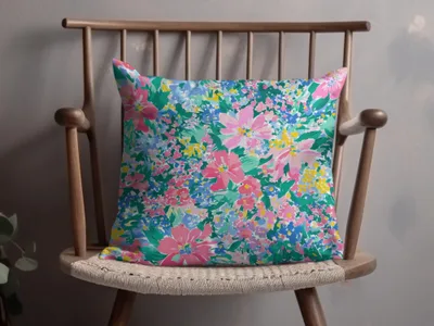 Impressionistic Seamless Painterly Spring Pattern Floral - Moore and Mountain