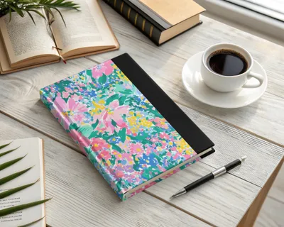 Impressionistic Seamless Painterly Spring Pattern Floral - Moore and Mountain