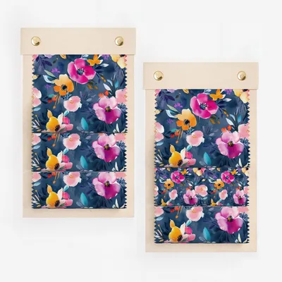 Colorful Floral Pattern Multi-Size Hanging Fabric帆