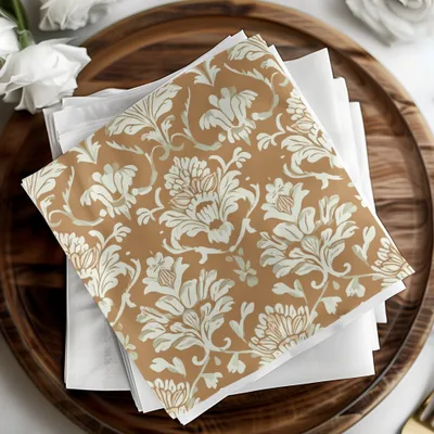 Intricate Floral Design Seamless Indian Pattern Digital - Moore and Mountain
