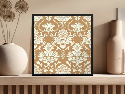 Intricate Floral Design Seamless Indian Pattern Digital - Moore and Mountain