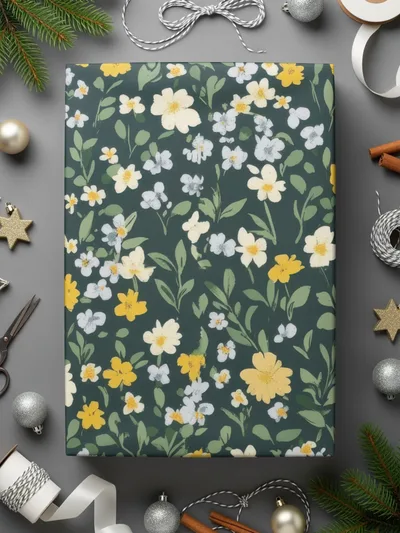 Floral Patterned Gift Wrap for All Occasions
