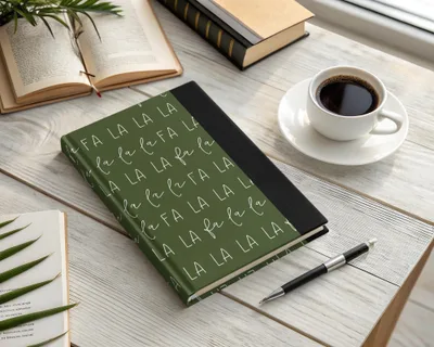 La La La Digital Seamless Pattern, Fabric Design, Green Background, Christmas Carol, Scrapbook Paper, Commercial Use, Digital Download - Moore and Mountain