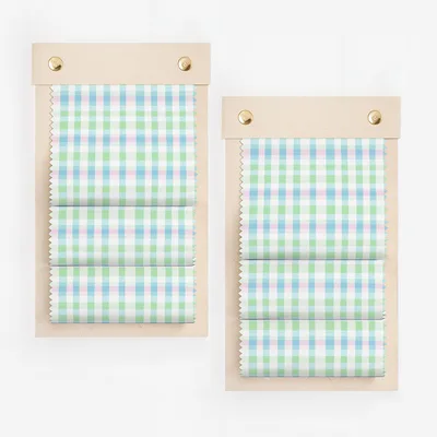 Multicolor Checkered Patterned Blinds for Stylish Home Decor