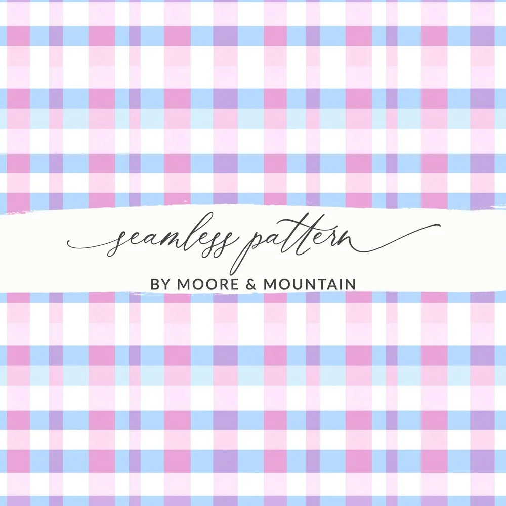 Moore & Mountain Seamless Pattern Design