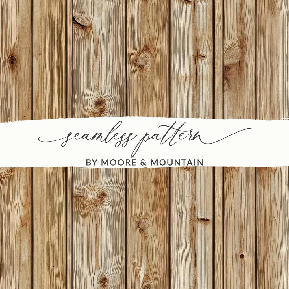Seamless Pattern by Moore & Mountain Wood Design