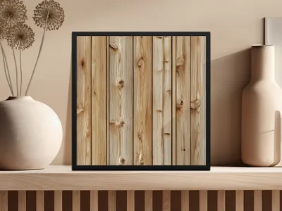 Rustic Wood Panel Design Wall Art Decor Product