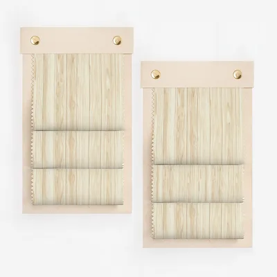 Light Wood Patterned Vertical Blinds for Home Decor