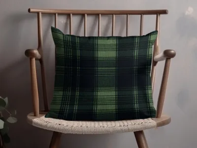 Masculine Seamless Black and Green Tartan Seamless Digital - Moore and Mountain