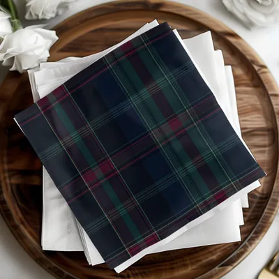 Men's Dark Moody and Stylish Scottish Tartan Background - Moore and Mountain