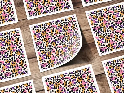 Colorful Leopard Print Design for Stylish Products