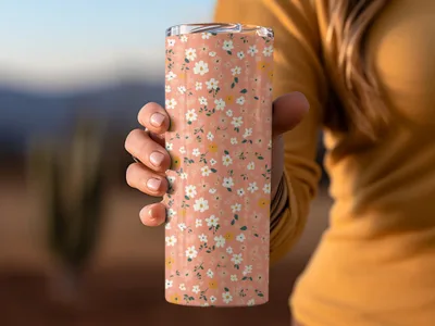 Modern Ditsy Flower Pattern for Your Creative Needs - Moore and Mountain