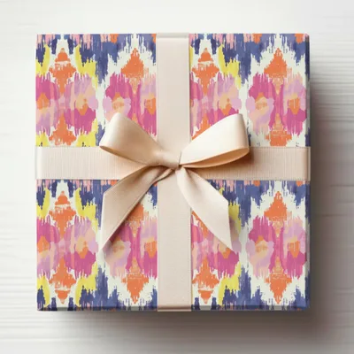 Colorful Abstract Design Gift Wrapping Paper