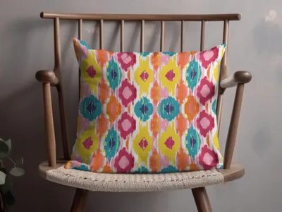 Vibrant Bohemian Pattern Decorative Cushion product