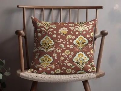 Ornamental Seamless Indian Pattern Floral Kalamkari Design - Moore and Mountain