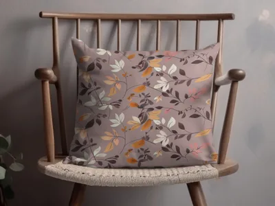 Autumn Leaves Pattern Decorative Pillow product