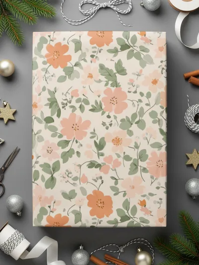 Pastel Ditsy Flower Background Beautiful Floral Pattern Digital - Moore and Mountain