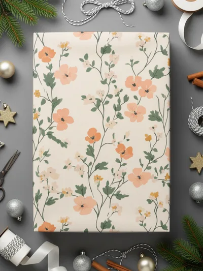 Pastel Ditsy Flower Background Floral Print Spring Design Digital - Moore and Mountain