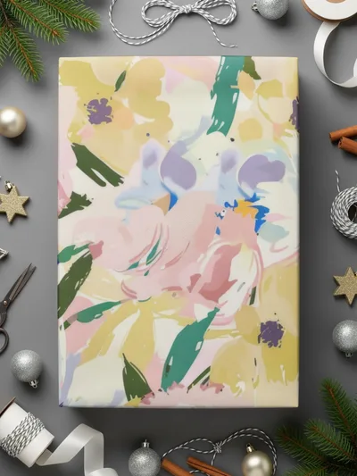 Pastel Floral Seamless Pattern Delicate Floral Design with Pastel Blooms Digital Pattern - Moore and Mountain