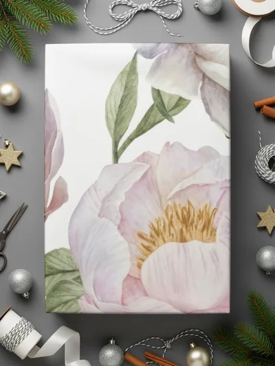 Peony Seamless Pattern Digital Download, Floral Background, Watercolor Flower Design, Repeating Print, Scrapbooking Paper, Fabric Design - Moore and Mountain