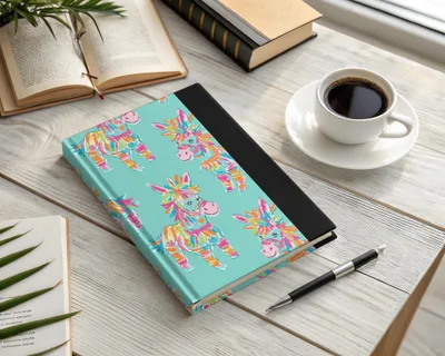 Pinata Donkey Digital Paper, Seamless Pattern, Colorful Party Print, Mexican Fiesta Theme, Scrapbook Paper, 12x12 inch JPEG, Digital - Moore and Mountain