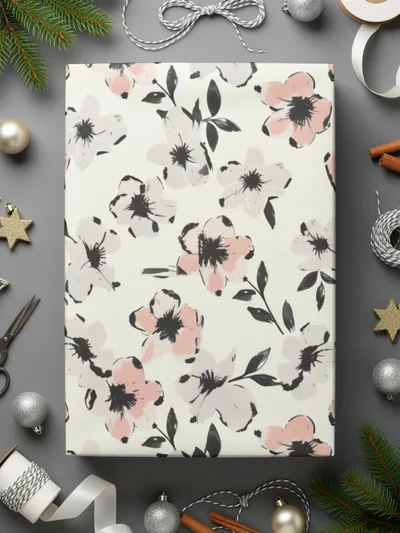 Pink Floral Digital Paper, Seamless Flower Pattern, Watercolor Flower Print, Fabric Design, Commercial Use, Floral Background, Digital - Moore and Mountain