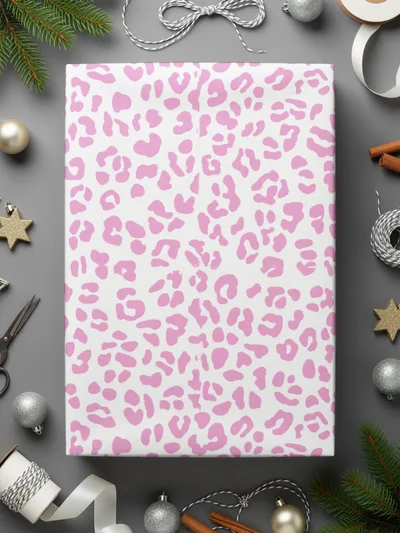 Pink Leopard Print, Digital Seamless Pattern, Animal Print, Girly Pattern, Fashionable Pattern, Scrapbooking, Fabric Design Digital - Moore and Mountain