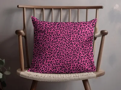 Pink Leopard Print, Seamless Digital Pattern, Animal Print Texture, JPEG Pattern, 12x12 inches, 2 Scales Digital Product - Moore and Mountain