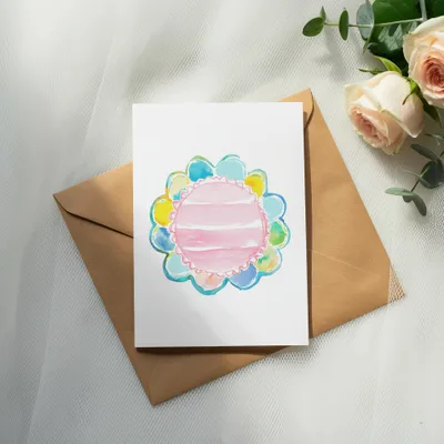 Preppy Painterly SVG, Hand Painted PNG Clipart Digital, Watercolor Gouache Style Illustration, Pastel Artwork, Brushstroke Texture, Artsy SVG