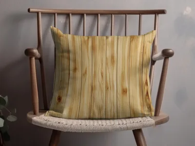 Wood Grain Pattern Throw Pillow for Cozy Home Decor