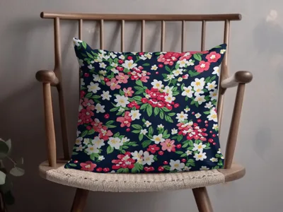 Colorful Floral Pattern Decorative Pillow product