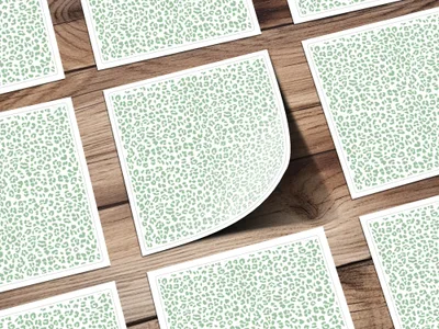 Sage Green Leopard Print, Digital Seamless Pattern, Animal Print, 2 JPEG Files, Commercial Use, Scrapbook Paper, Fabric Design - Moore and Mountain