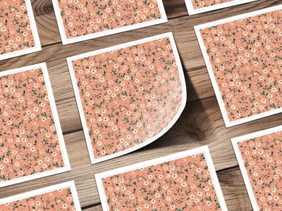 Seamless Blush Pink Flower Background for Spring Crafts - Moore and Mountain