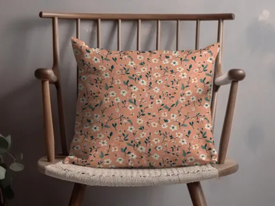 Seamless Blush Pink Flower Background for Spring Crafts - Moore and Mountain