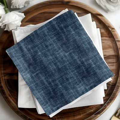 Seamless Denim Blue Jeans Texture Fabric Background Digital - Moore and Mountain