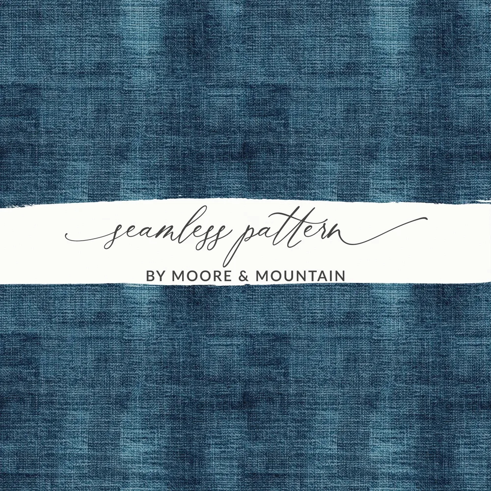 Seamless Denim Fabric Texture Fine Grain Background Digital - Moore and Mountain