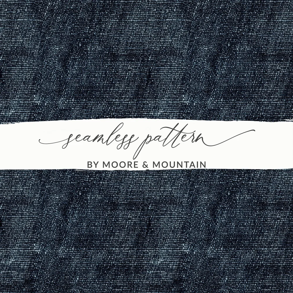 Seamless Denim Texture JPEG Digital - Moore and Mountain