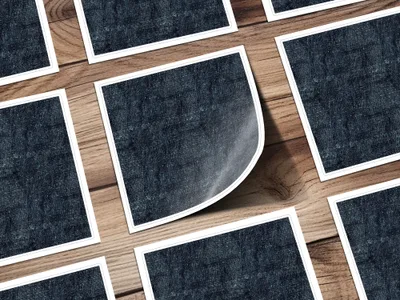 Seamless Denim Texture JPEG Digital - Moore and Mountain
