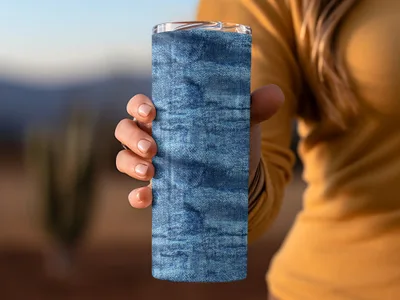 Seamless Denim Texture JPEG for Creative Projects - Moore and Mountain