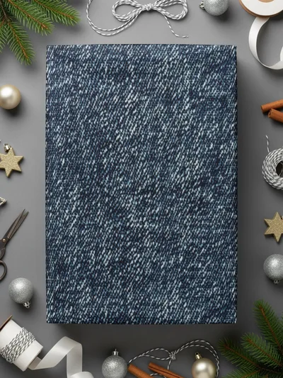 Seamless Denim Texture JPEG for Digital Art Design - Moore and Mountain