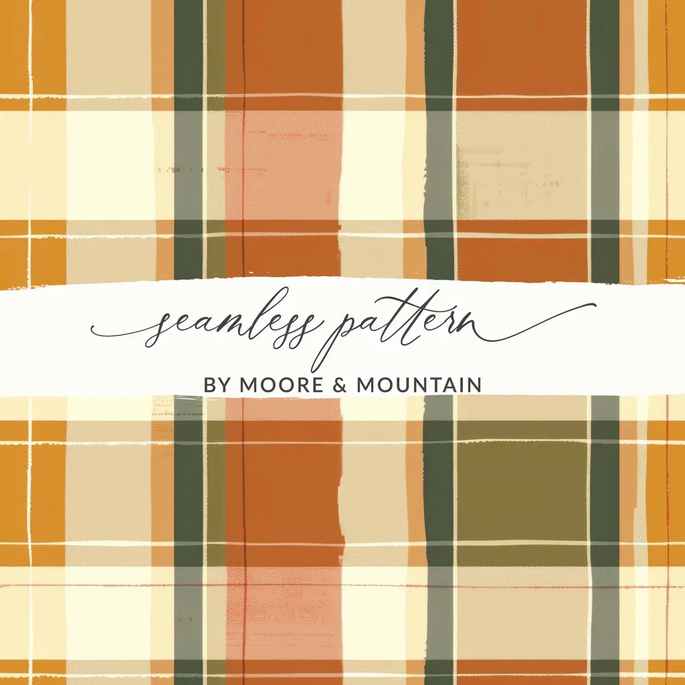 Seamless Pattern by Moore & Mountain for Unique Design