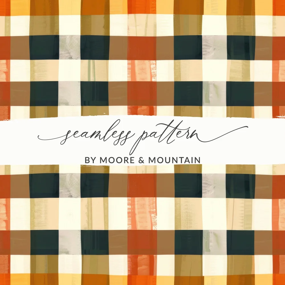 Seamless Pattern by Moore Mountain plaid product