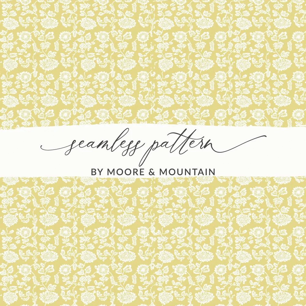 Seamless Pattern by Moore & Mountain Floral Design