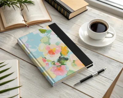 Seamless Impressionistic Painted Floral Design Digital - Moore and Mountain