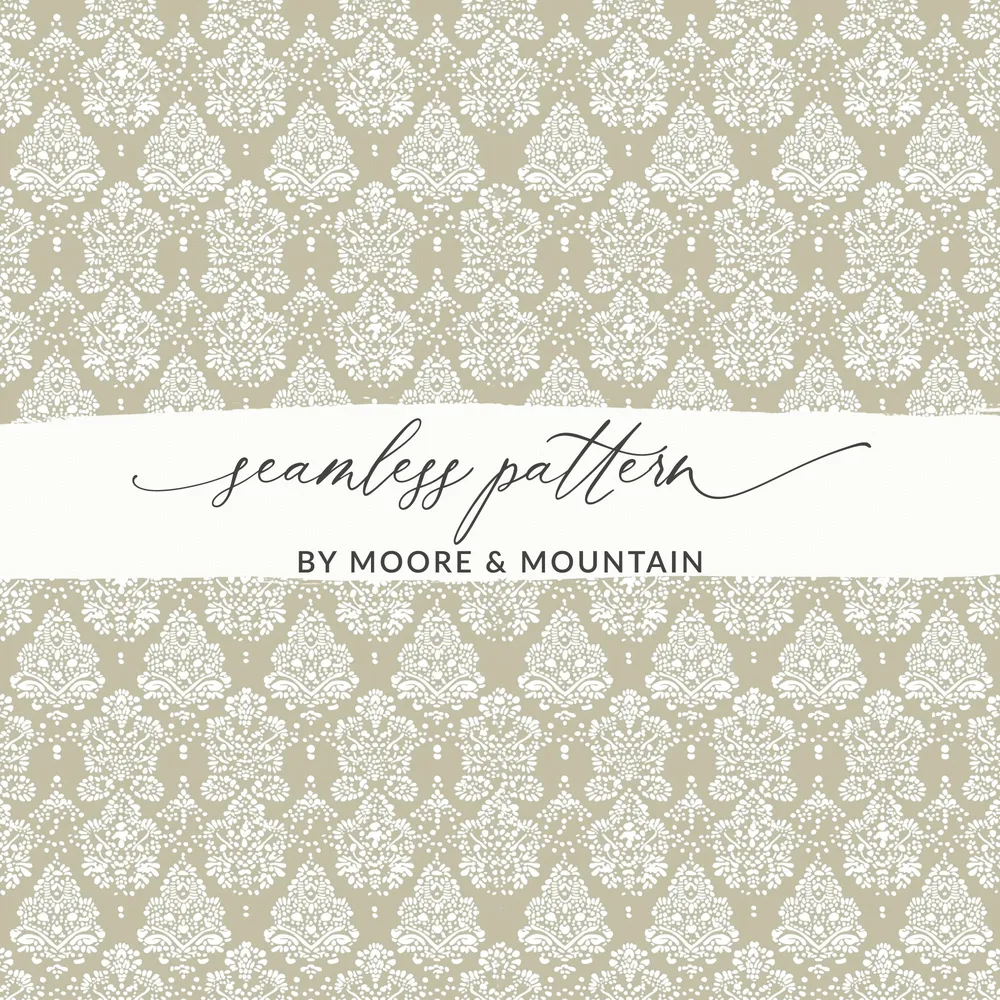 Elegant Cream and White Seamless Pattern Design